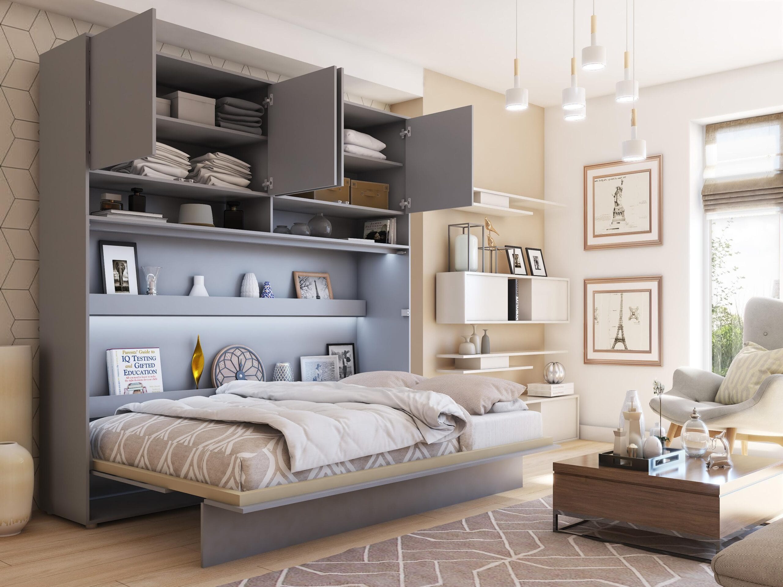 Överskåp till sängskåp BED CONCEPT Horizontal - Bild 3